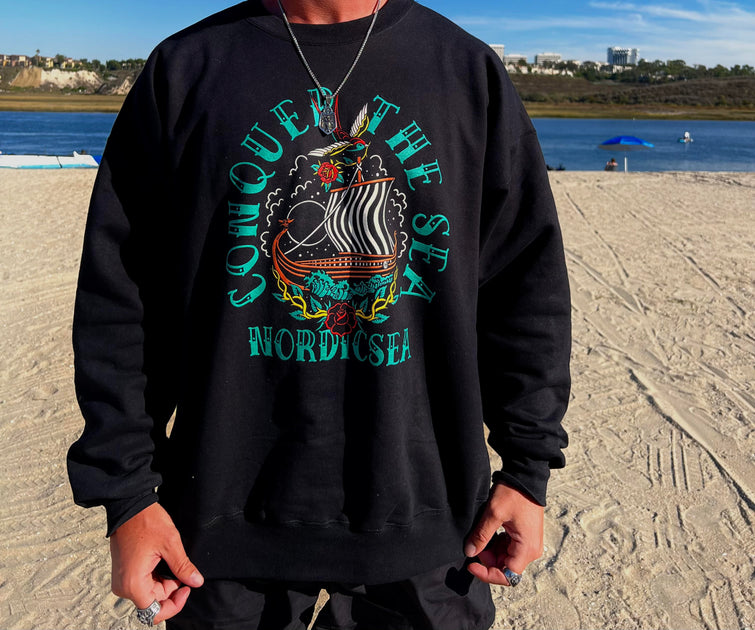 Conquer the Sea Crewneck – NordicSea