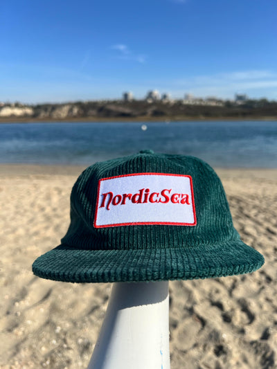 NordicSea Corduroy Hat - Deep Sea Emerald