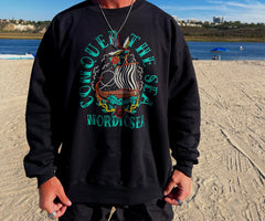 Conquer the Sea Crewneck